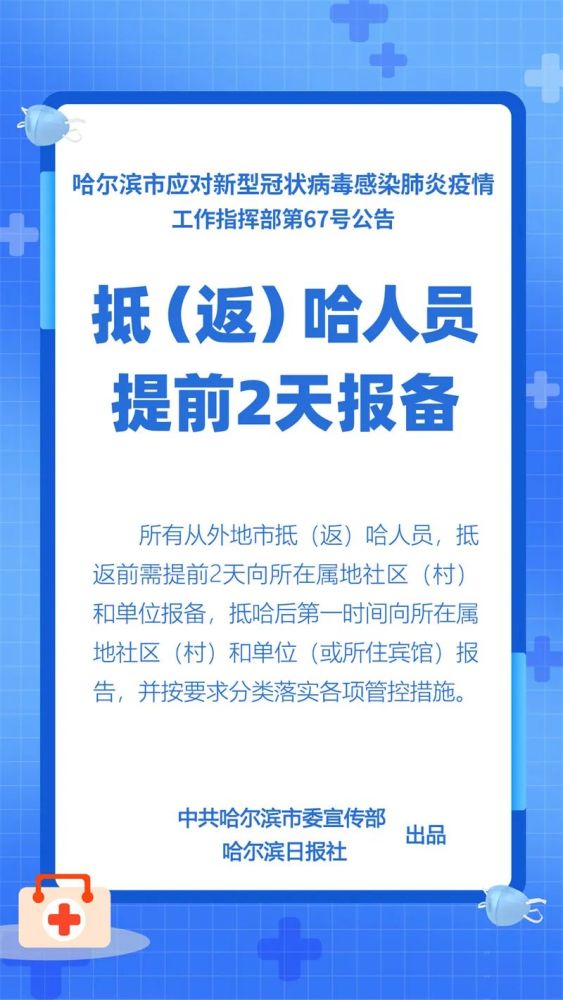 哈滨疫情防控，全力遏制扩散，保障人民生命安全