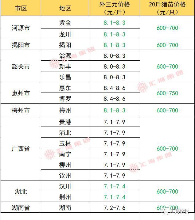 猪价格最新报价及分析概览