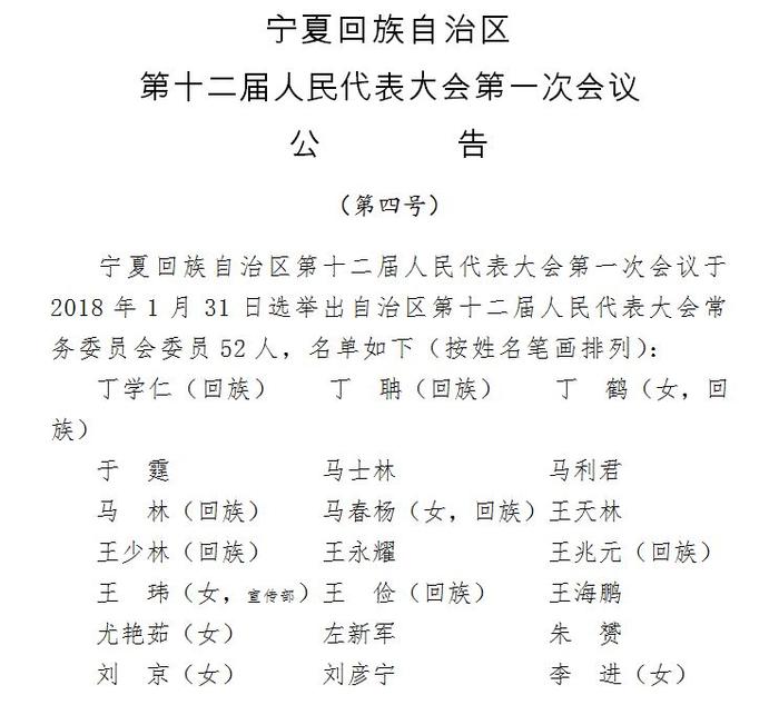 宁夏人事任免公示风采时刻，最新任免公告