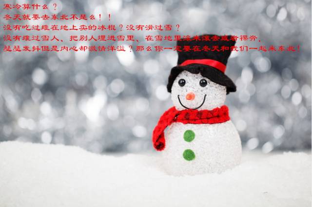 哈尔滨冬日雪人秀时尚穿搭推荐