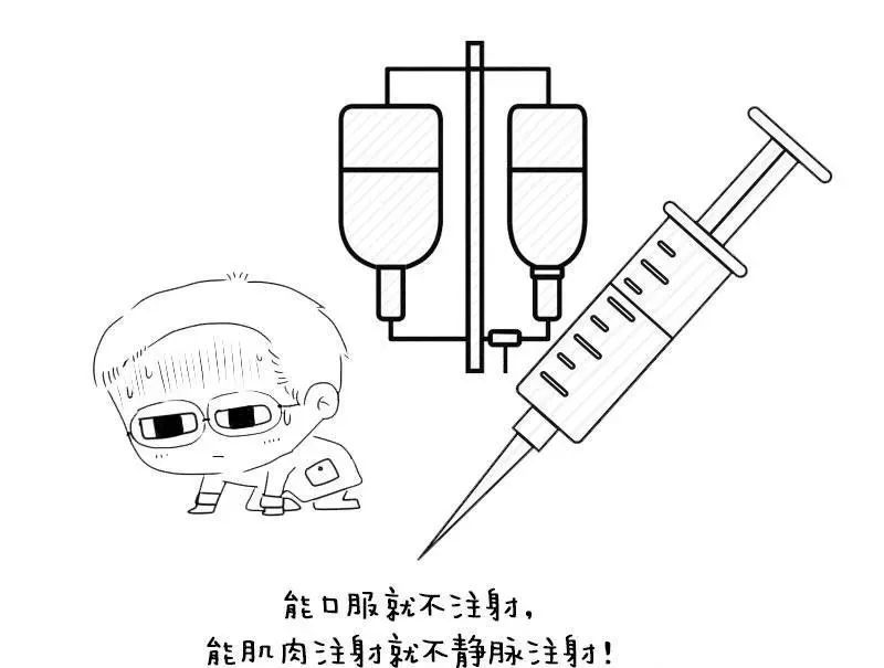 输液，小型手术中的精细治疗