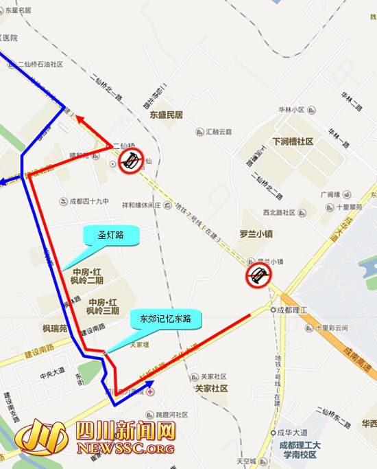 成都地铁20号线最新线路图揭秘