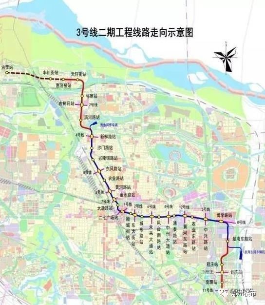 郑州地铁最新线路图详解，一图掌握最新地铁线路布局