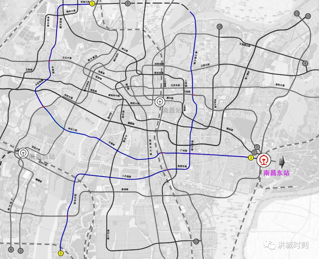 南昌地铁5号线规划前瞻展望