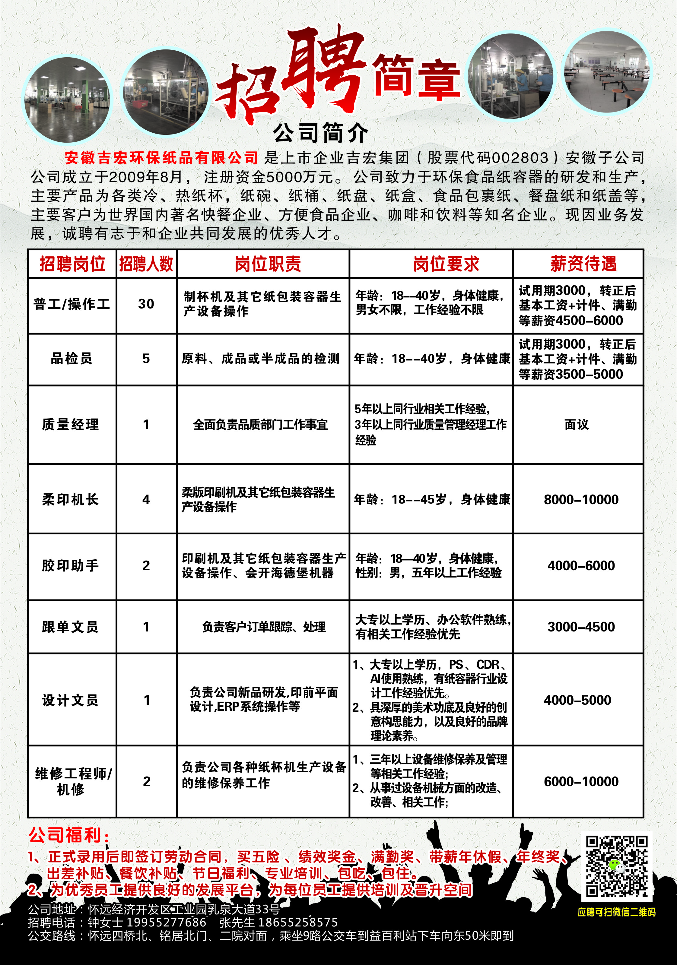 杭州钳工招聘信息全揭秘