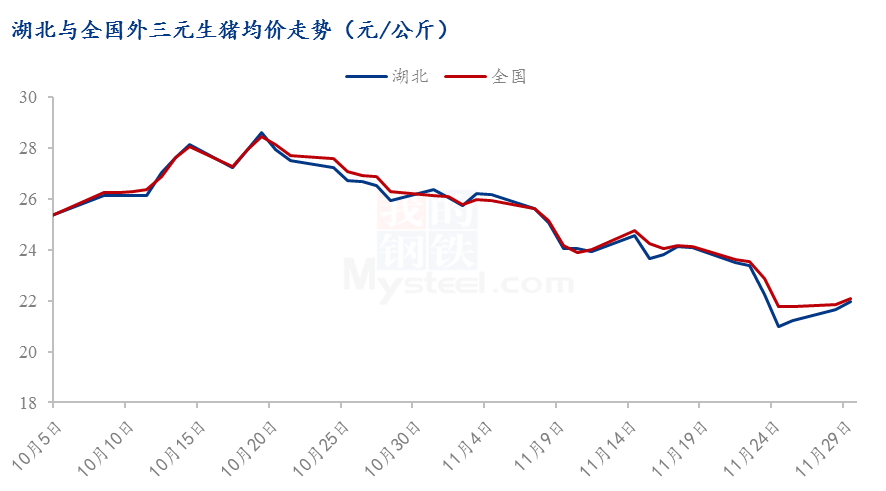 湖北生猪价格今日走势分析