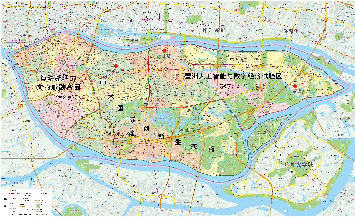 广州市海珠区未来规划前瞻