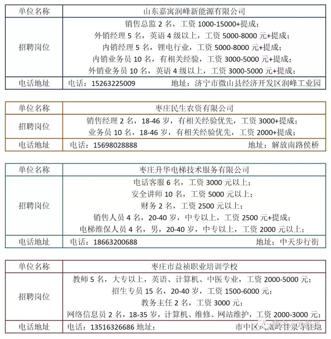 枣庄最新招聘信息，招聘趋势与岗位解析